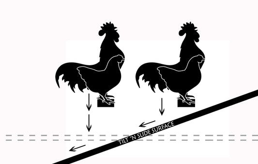 Tilt ’N Slide™ - Insta-Clean Compo-Roost