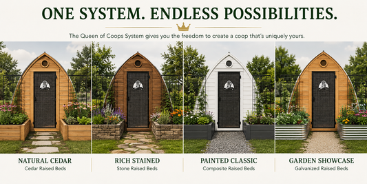 Build It Your Way: The Freedom to Customize Your Queen of Coops System