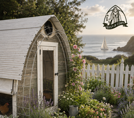 Storybook Cottage Chicken Coop & Cottage Garden Ideas