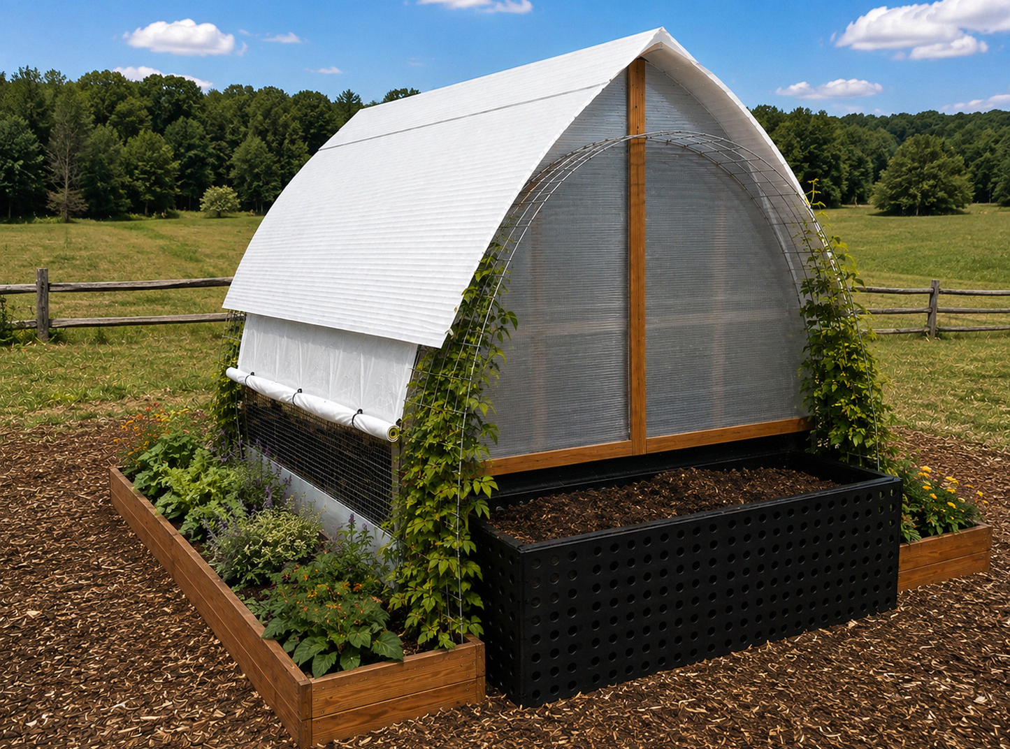 Gothic Arch Hoop Coop System