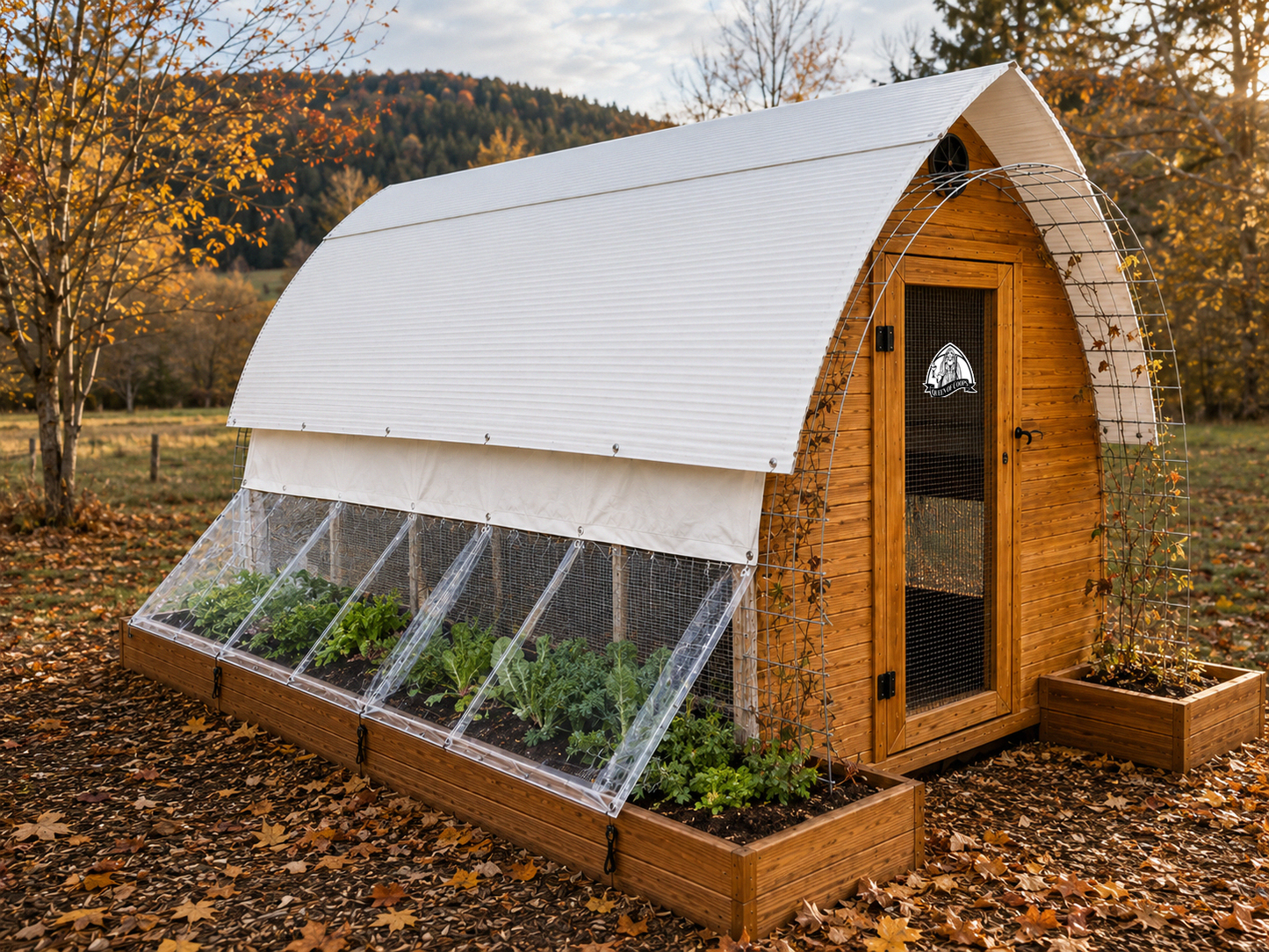 Gothic Arch Hoop Coop System