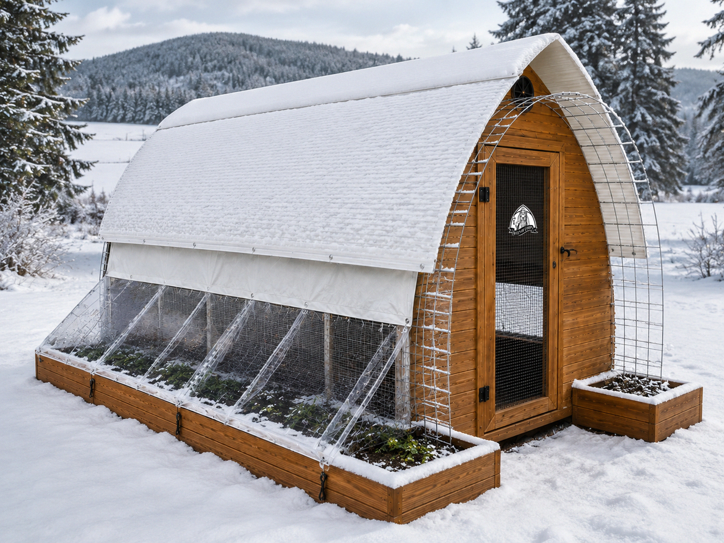 Gothic Arch Hoop Coop System