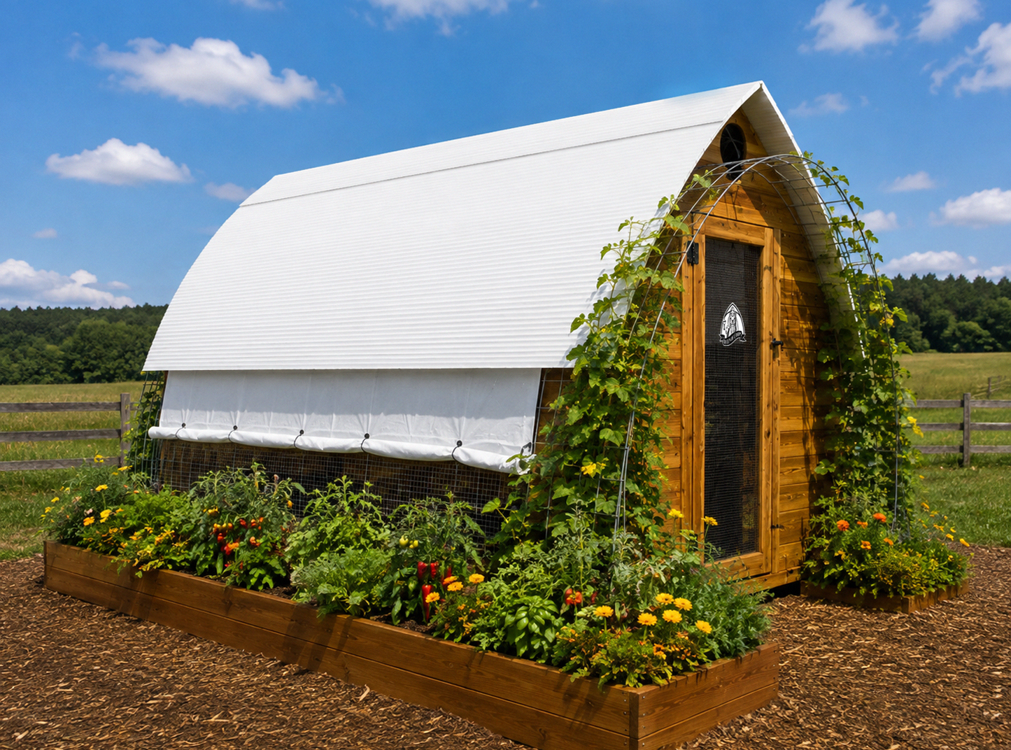 Gothic Arch Hoop Coop System
